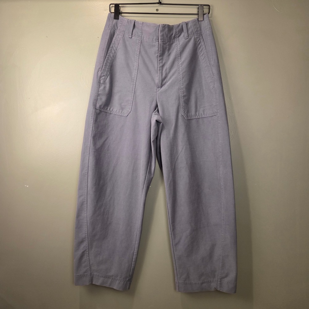 Athleta Women's Skyline High Rise Barrel Leg Pant Slate Size 12